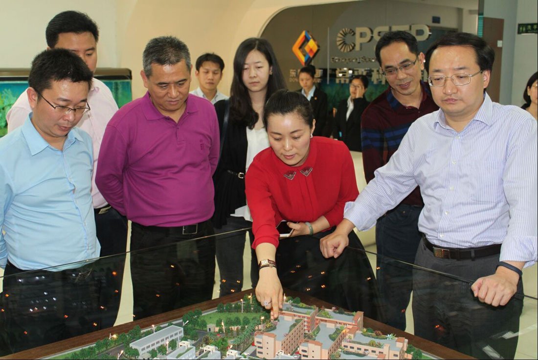 团省委副书记张志华一行莅临常平科技园参观调研 团省委副书记张志华及东莞市团市委书记